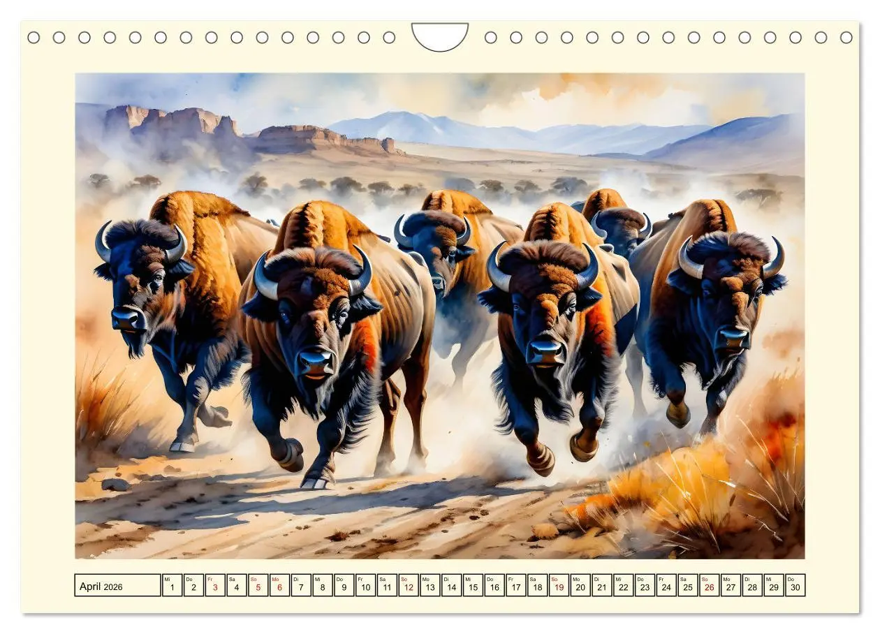 Bild: 9783457265864 | Nostalgie - der Wilde Westen (Wandkalender 2026 DIN A4 quer),...