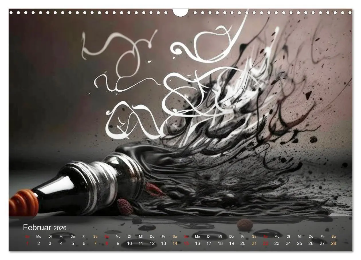 Bild: 9783457405864 | Arabische Kalligraphie in Kunstform (Wandkalender 2026 DIN A3...