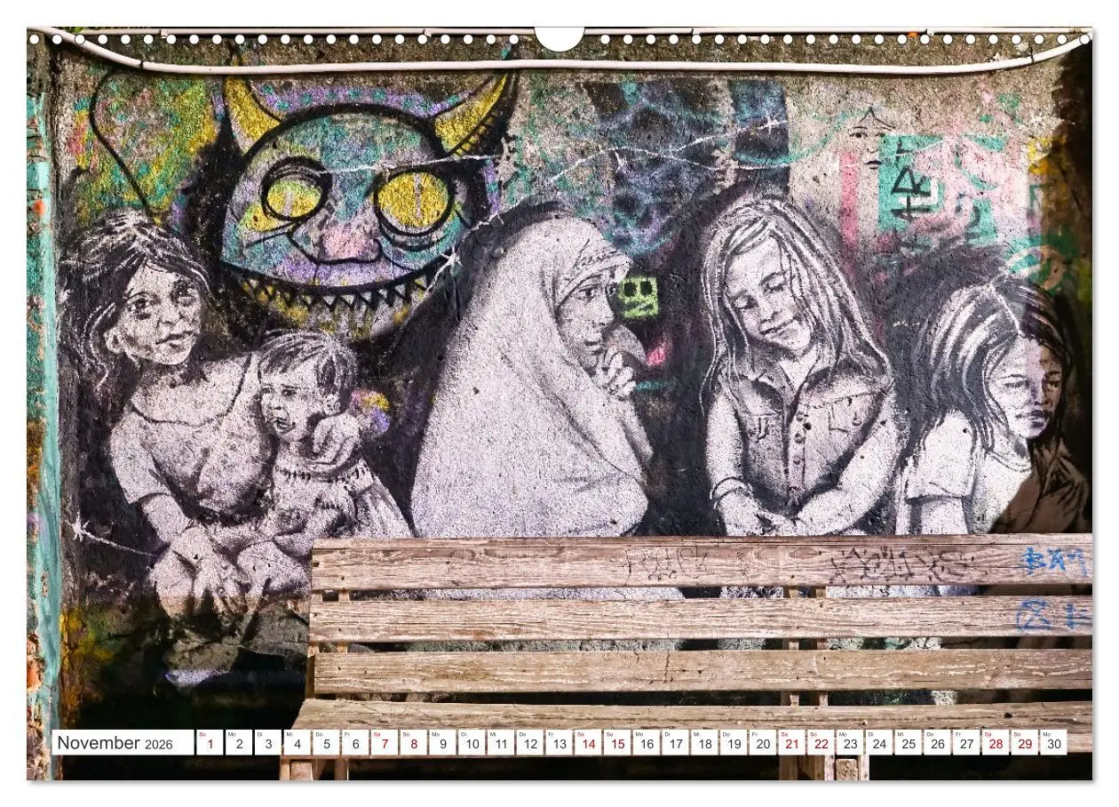Bild: 9783457645864 | Graffiti: Die Kunst der Straße (Wandkalender 2026 DIN A3 quer),...