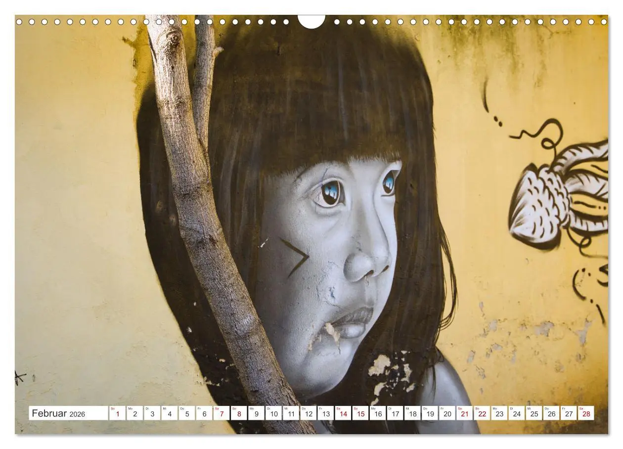 Bild: 9783457645864 | Graffiti: Die Kunst der Straße (Wandkalender 2026 DIN A3 quer),...