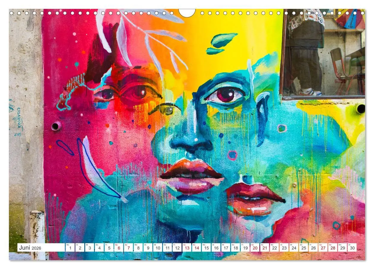 Bild: 9783457645864 | Graffiti: Die Kunst der Straße (Wandkalender 2026 DIN A3 quer),...