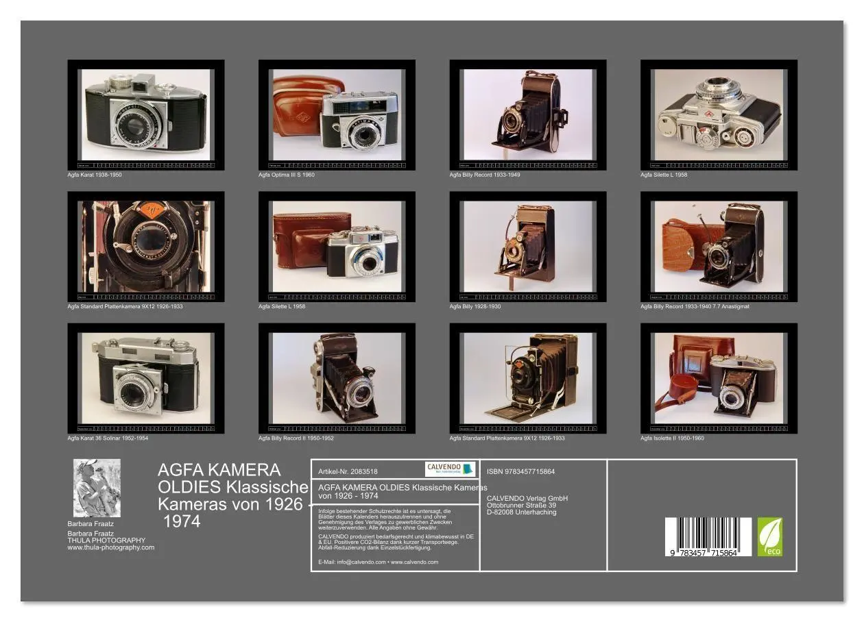 Bild: 9783457715864 | AGFA KAMERA OLDIES Klassische Kameras von 1926 - 1974 (hochwertiger...