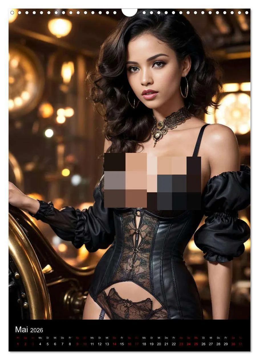 Bild: 9783516285864 | Sexy Steampunk (Wandkalender 2026 DIN A3 hoch), CALVENDO...