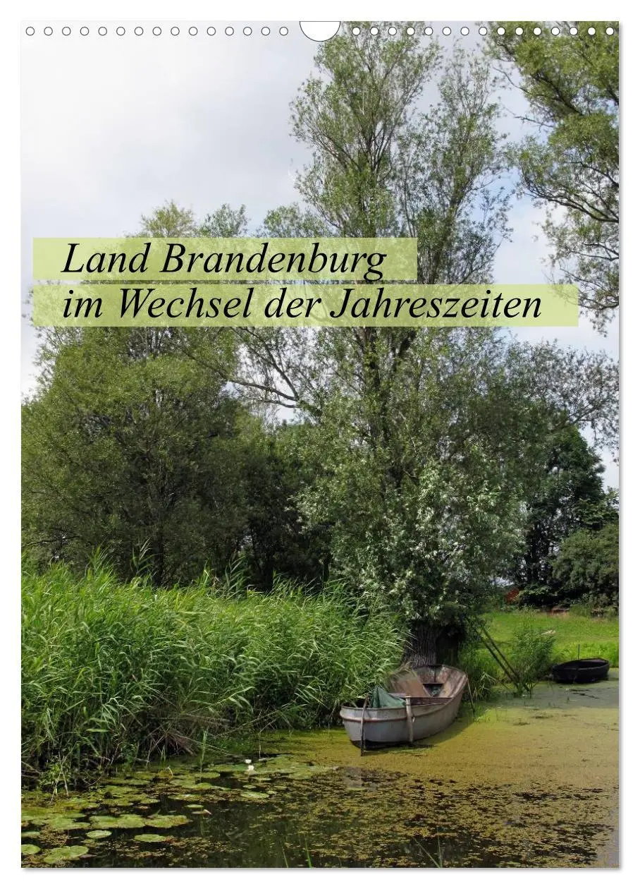 Cover: 9783516425864 | Land Brandenburg im Wechsel der Jahreszeiten (Wandkalender 2026 DIN...