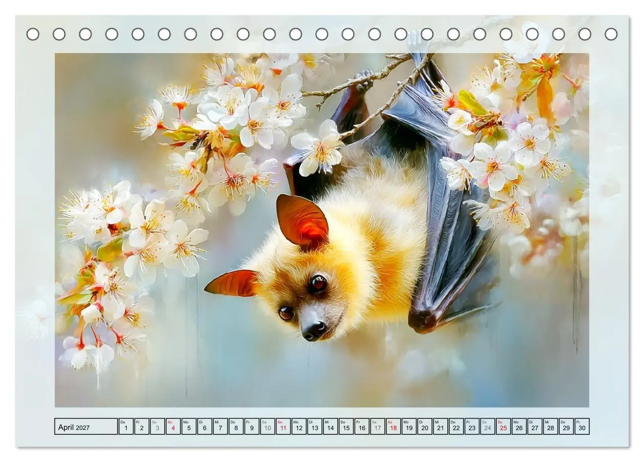 Bild: 9783516805864 | Flughunde. Anmut in stimmungsvollen Naturszenen (Tischkalender 2027...