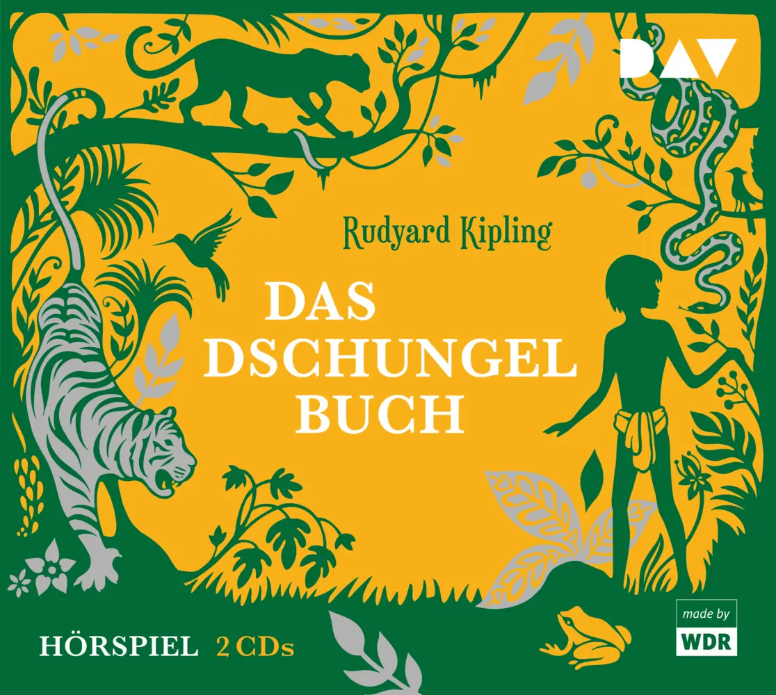 Cover: 9783862315864 | Das Dschungelbuch, 2 Audio-CDs | Hörspiel (2 CDs) | Rudyard Kipling