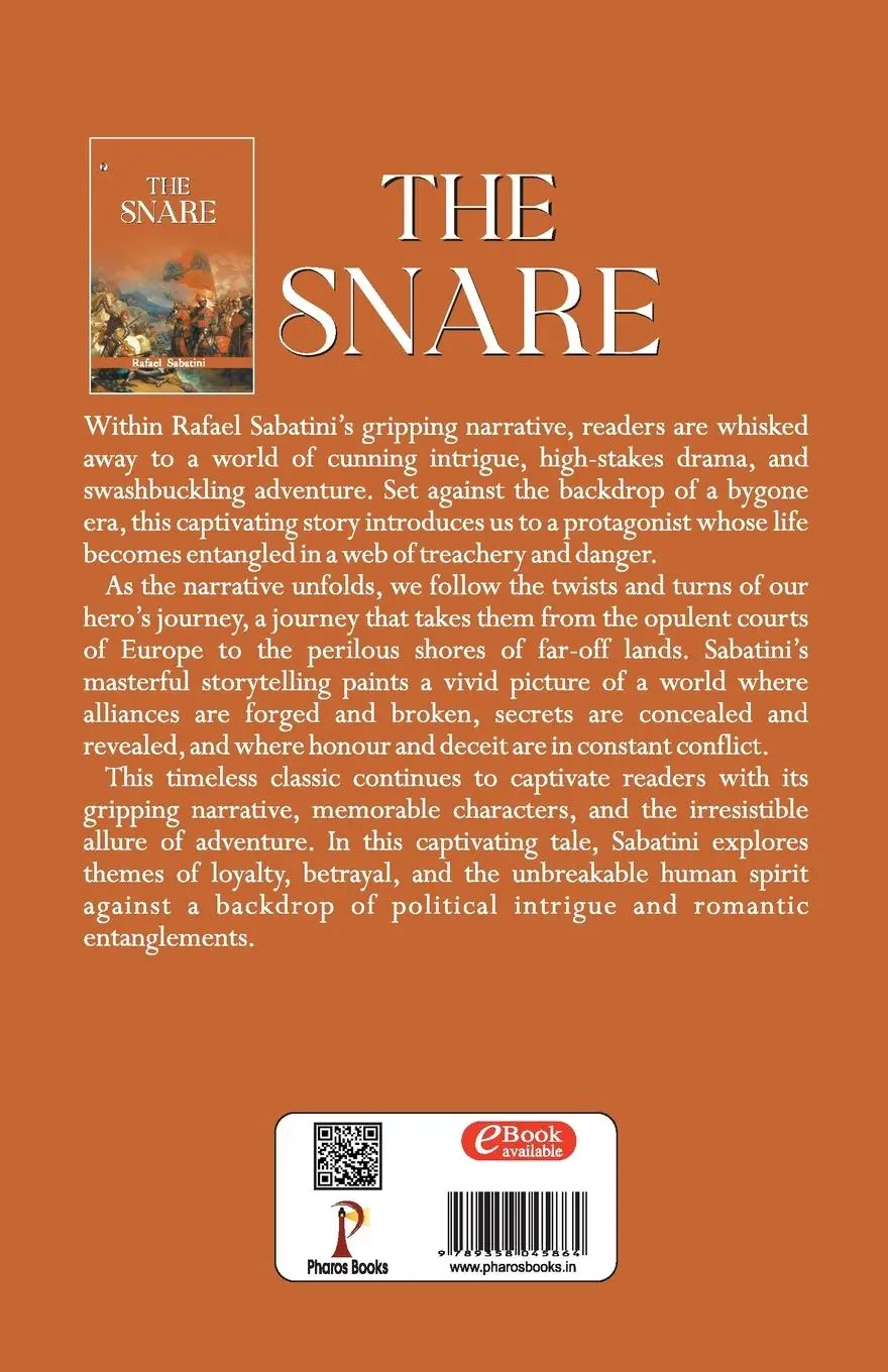 Rückseite: 9789358045864 | The Snare | Rafael Sabatini | Taschenbuch | Englisch | 2024