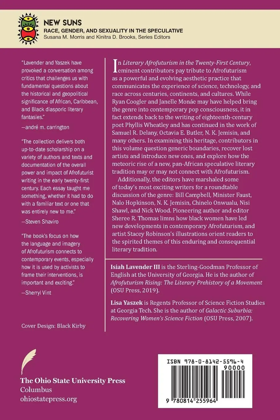 Rückseite: 9780814255964 | Literary Afrofuturism in the Twenty-First Century | Isiah Lavender Iii