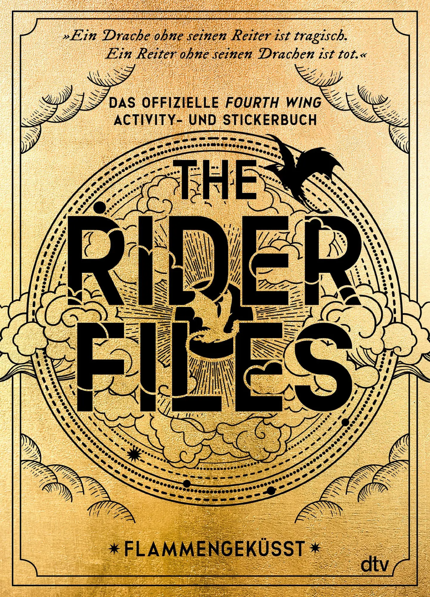Cover: 9783423285964 | Fourth Wing: The Rider Files - Das offizielle Activity- und...