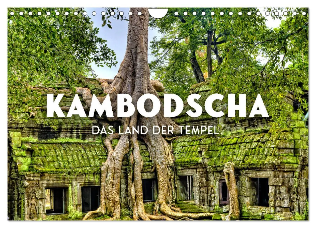 Cover: 9783457565964 | Kambodscha - Das Land der Tempel. (Wandkalender 2026 DIN A4 quer),...