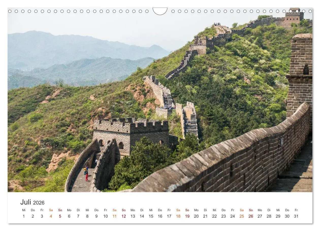 Bild: 9783457875964 | China - Tradition und Moderne (Wandkalender 2026 DIN A3 quer),...