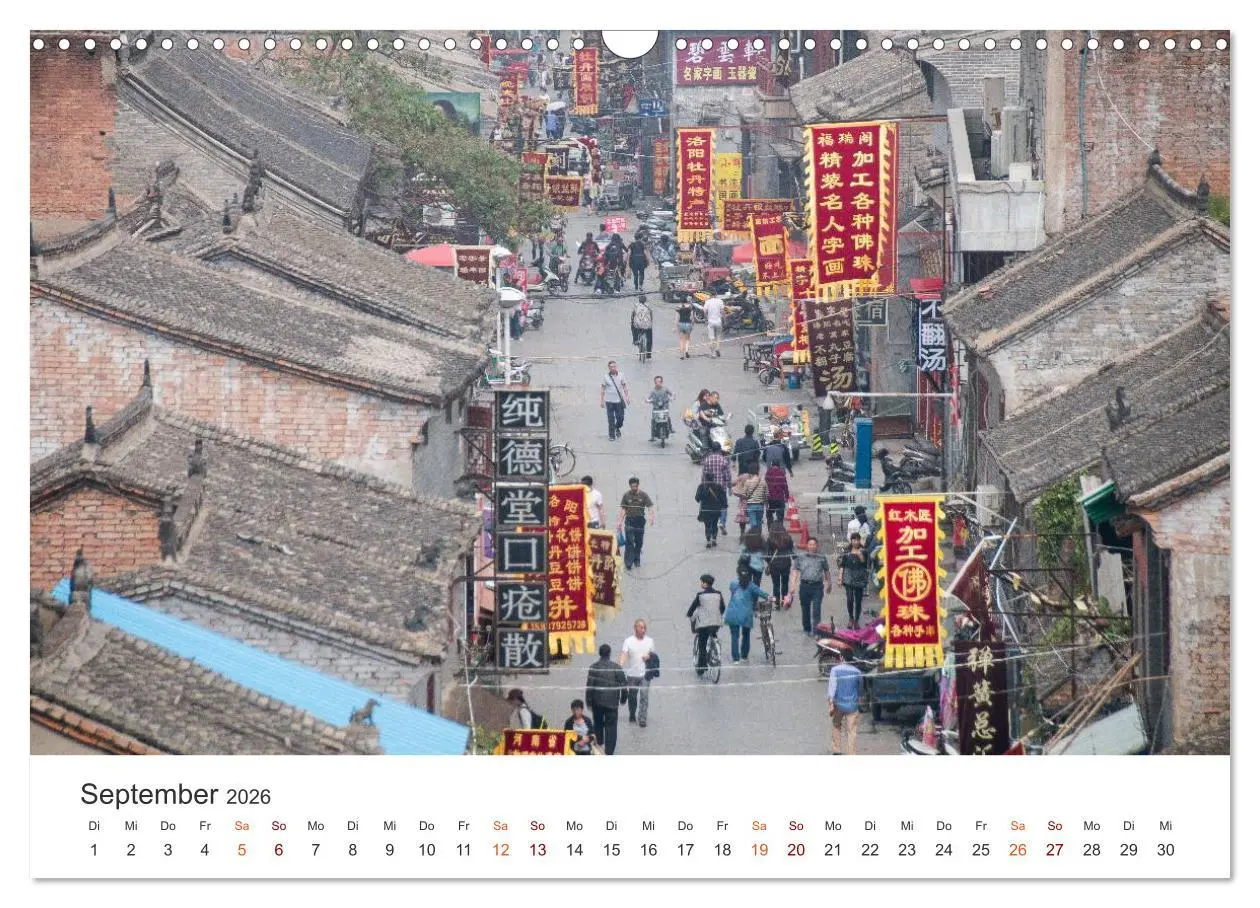 Bild: 9783457875964 | China - Tradition und Moderne (Wandkalender 2026 DIN A3 quer),...