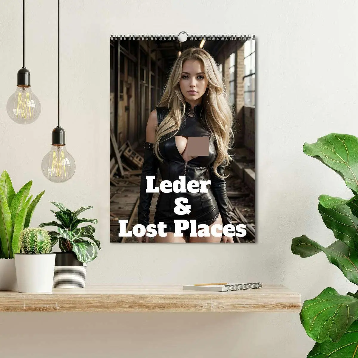 Bild: 9783516275964 | Leder und Lost Places (Wandkalender 2026 DIN A3 hoch), CALVENDO...