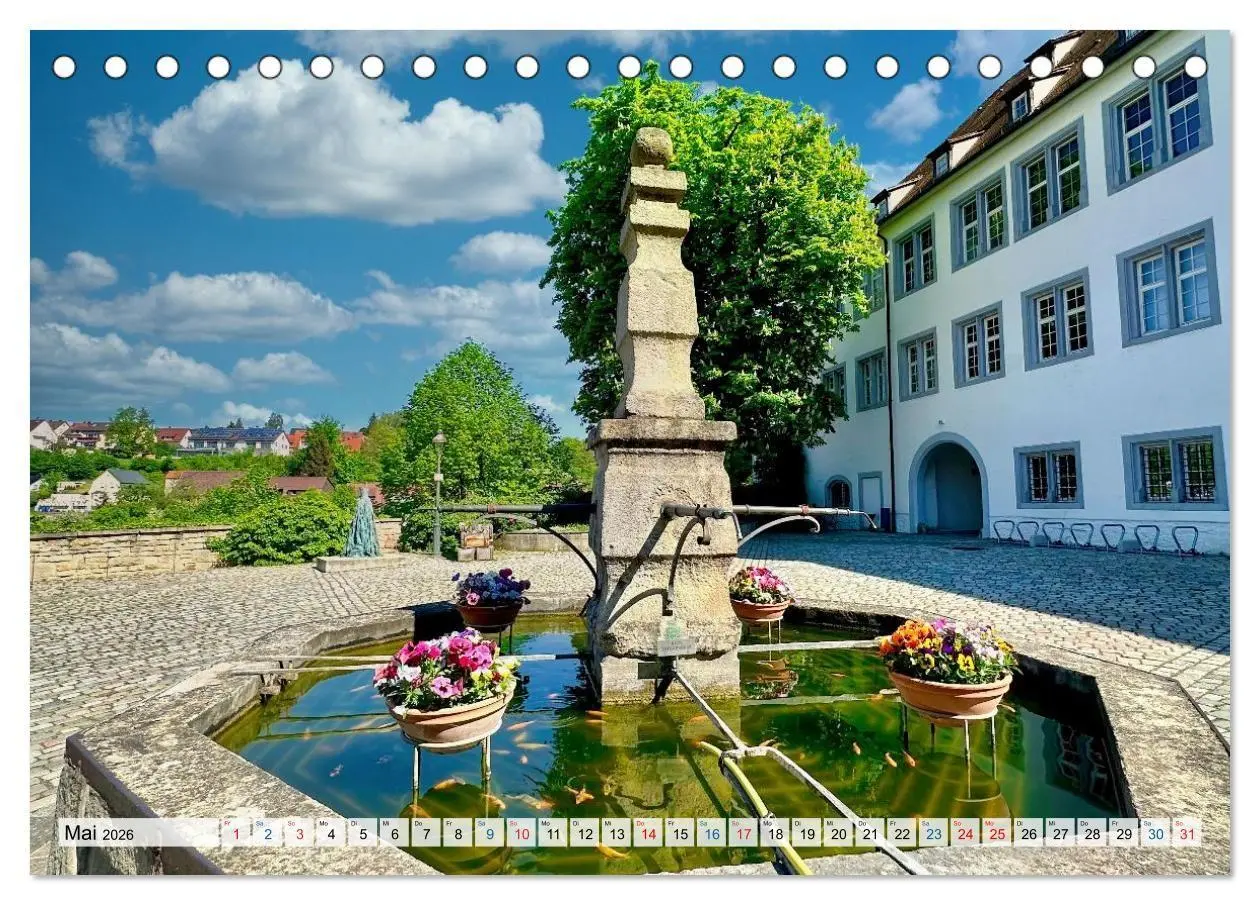 Bild: 9783516725964 | Rund um Tübingen und Schönbuch (Tischkalender 2026 DIN A5 quer),...
