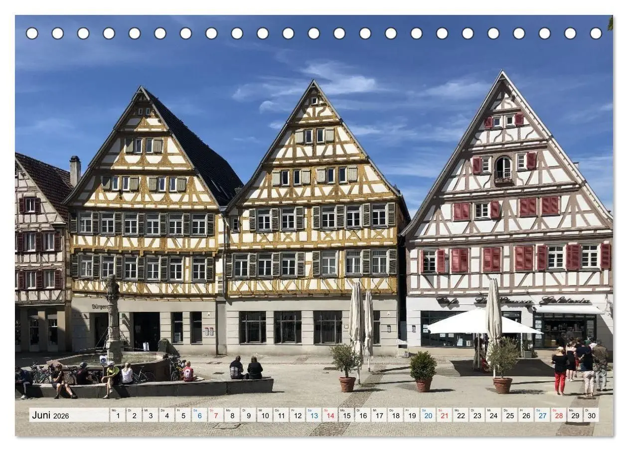 Bild: 9783516725964 | Rund um Tübingen und Schönbuch (Tischkalender 2026 DIN A5 quer),...