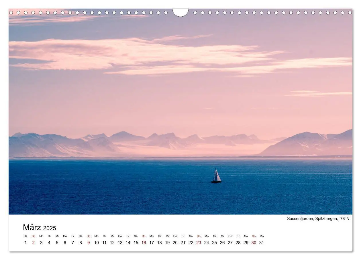 Bild: 9783435126064 | Zwischen Trondheim und Spitzbergen (Wandkalender 2025 DIN A3 quer),...