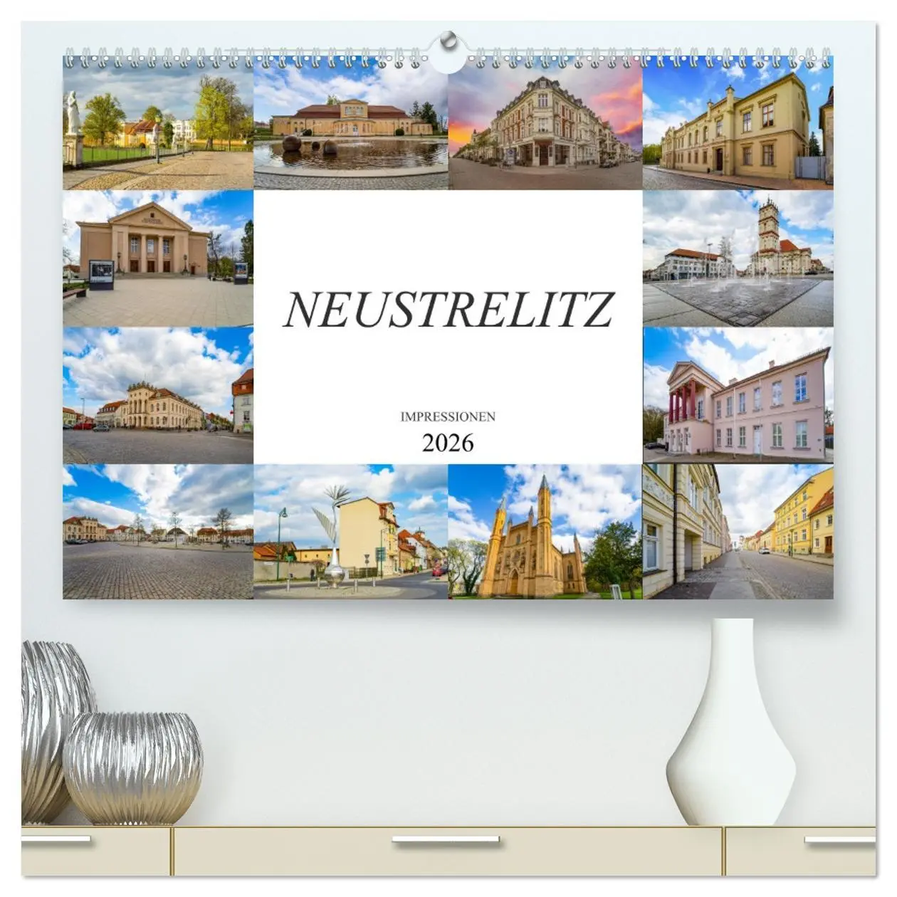 Cover: 9783457696064 | Neustrelitz Impressionen (hochwertiger Premium Wandkalender 2026...