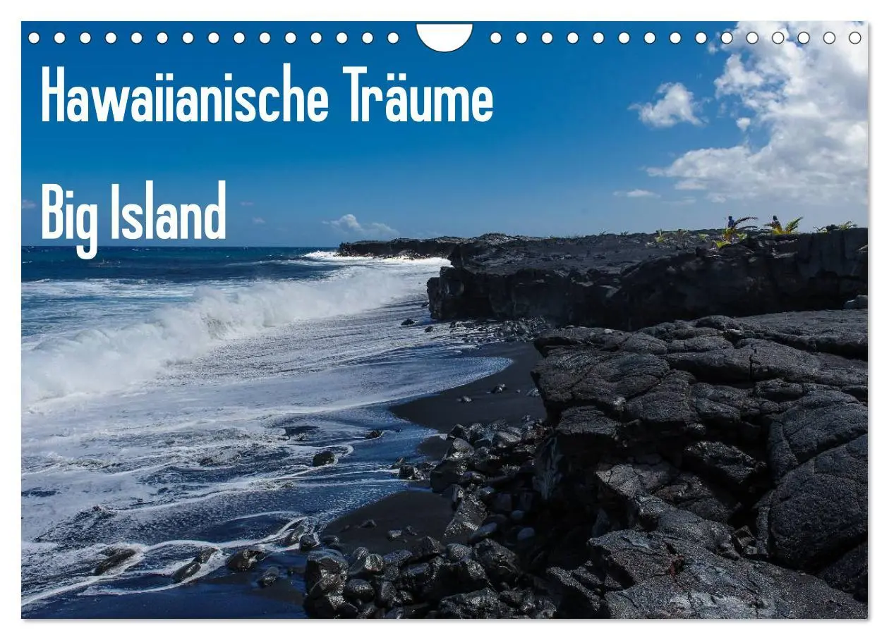 Cover: 9783516166064 | Hawaiianische Träume Big Island (Wandkalender 2026 DIN A4 quer),...