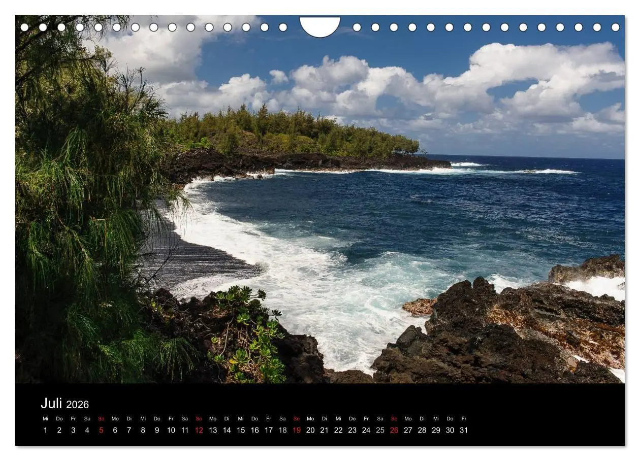 Bild: 9783516166064 | Hawaiianische Träume Big Island (Wandkalender 2026 DIN A4 quer),...