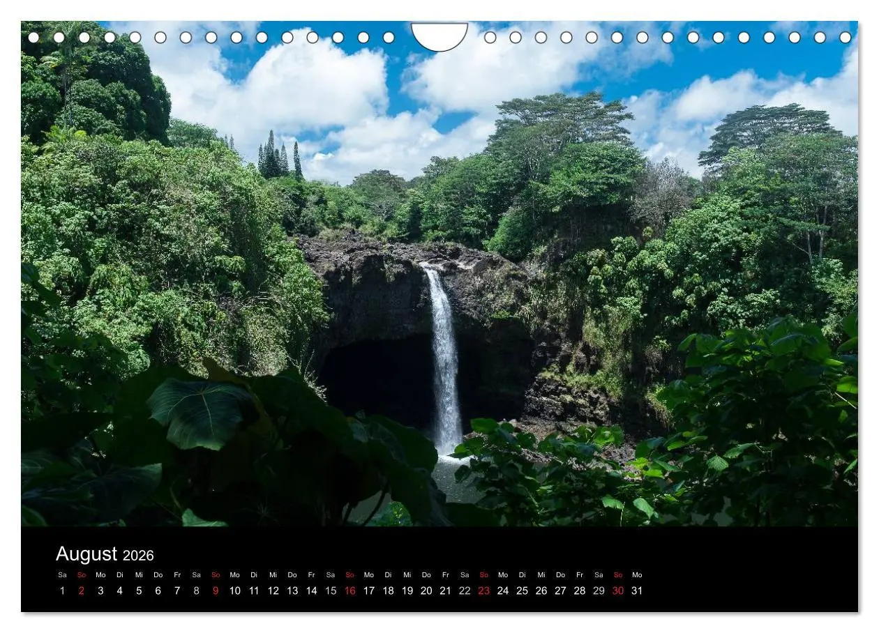 Bild: 9783516166064 | Hawaiianische Träume Big Island (Wandkalender 2026 DIN A4 quer),...