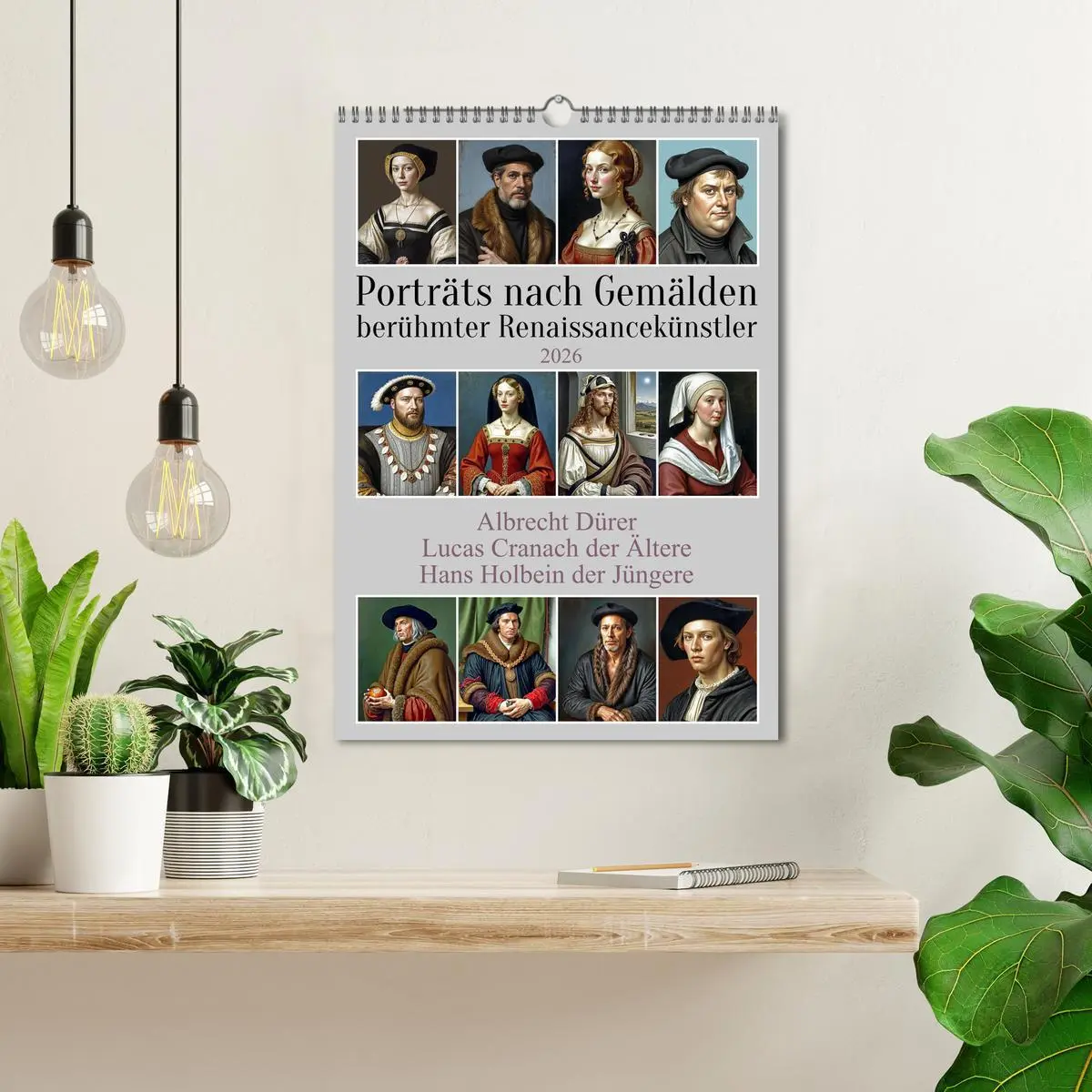 Bild: 9783516616064 | Porträts nach Gemälden berühmter Renaissancekünstler (Wandkalender...