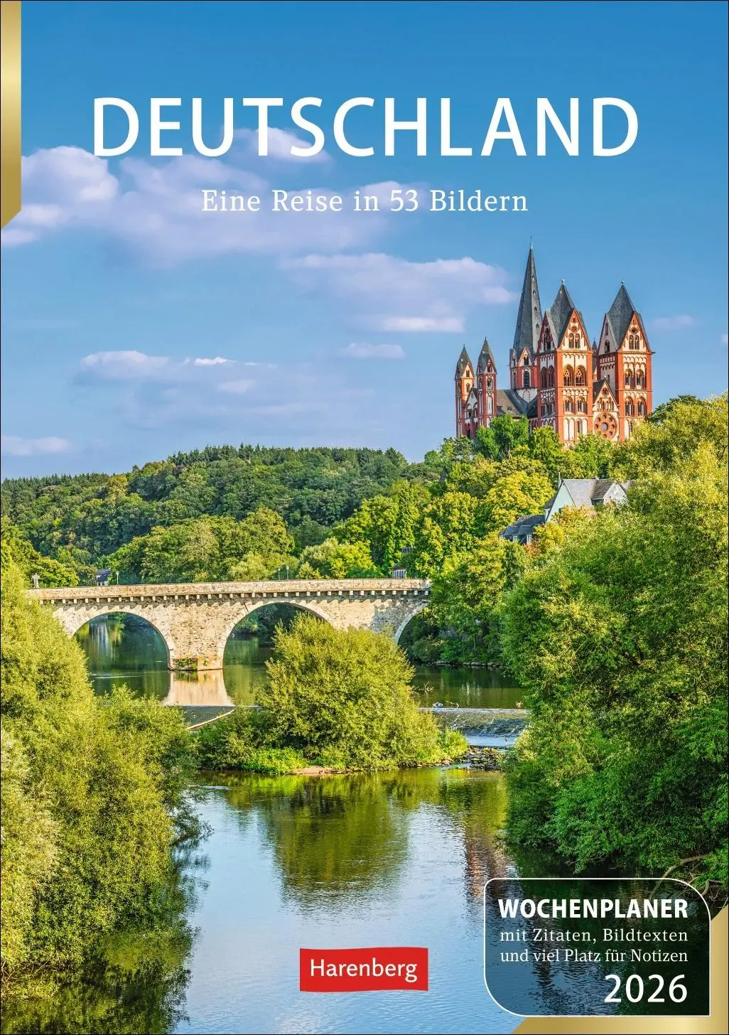 Cover: 9783840036064 | Deutschland Wochenplaner 2026 - Eine Reise in 53 Bildern | Issel