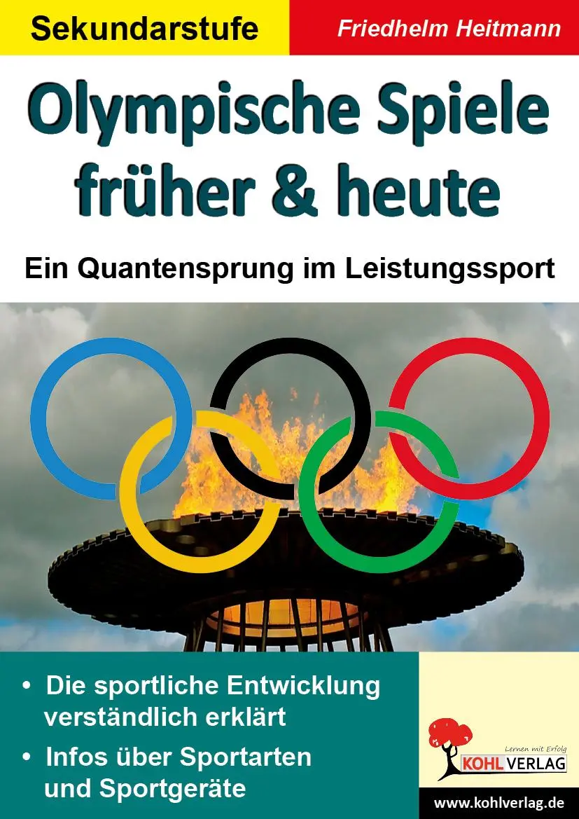 Cover: 9783866326064 | Olympische Spiele früher &amp; heute. Ein Quantensprung im Leistungssport