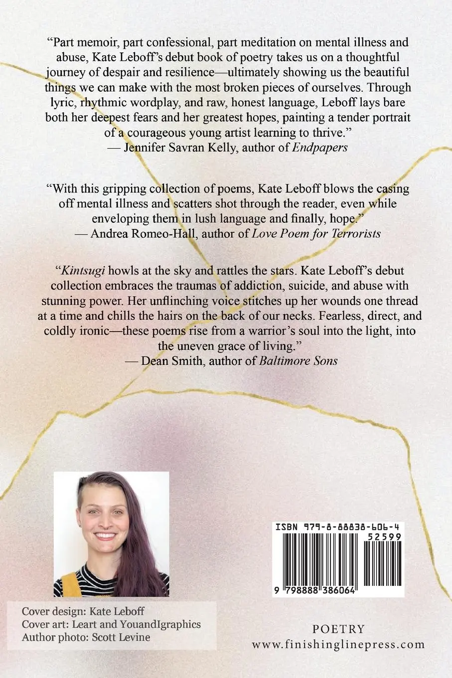 Rückseite: 9798888386064 | Kintsugi | Kate Leboff | Taschenbuch | Englisch | 2024