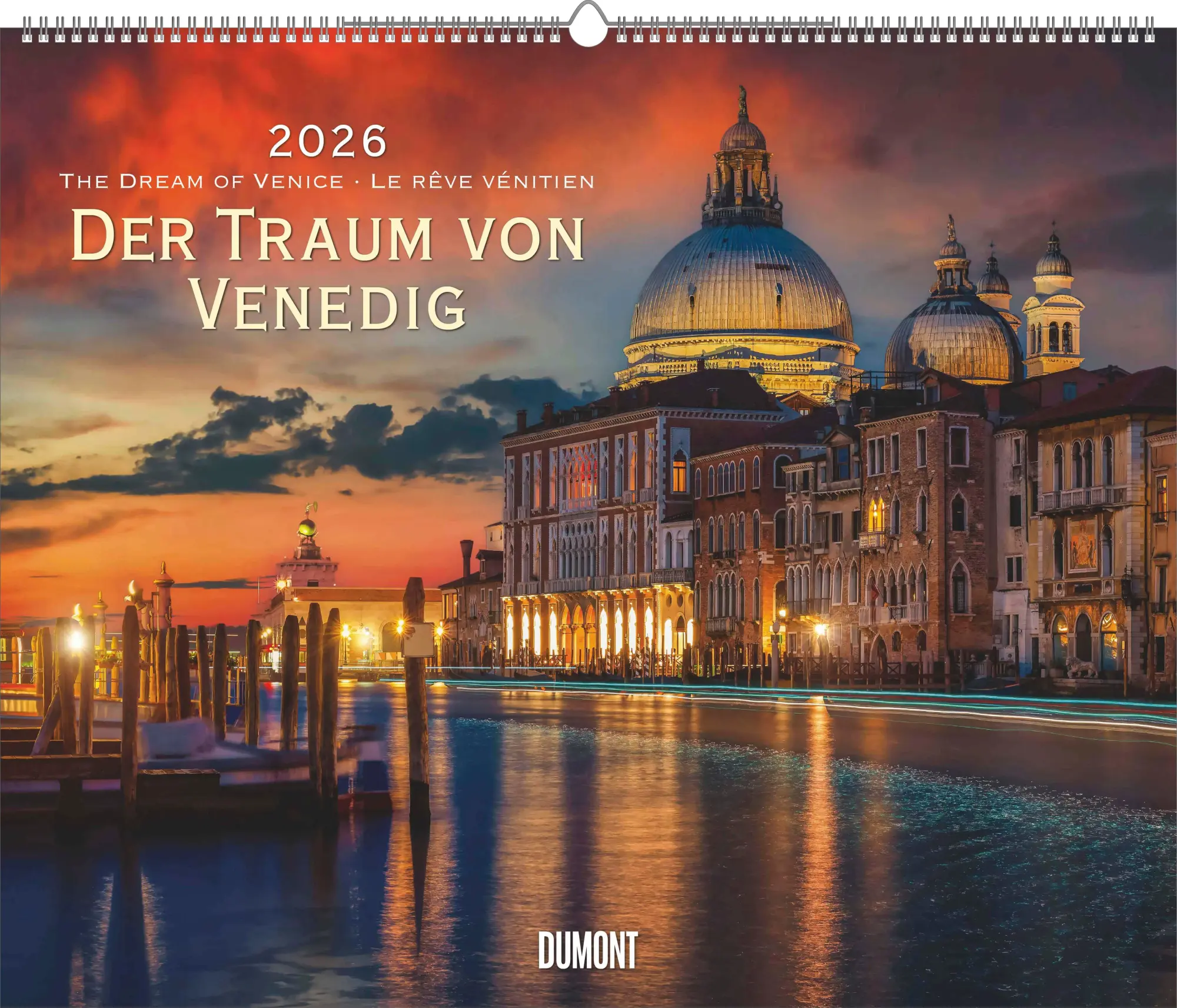 Cover: 4069095006164 | Der Traum von Venedig 2026 - Wandkalender 60,0 x 50,0 cm -...
