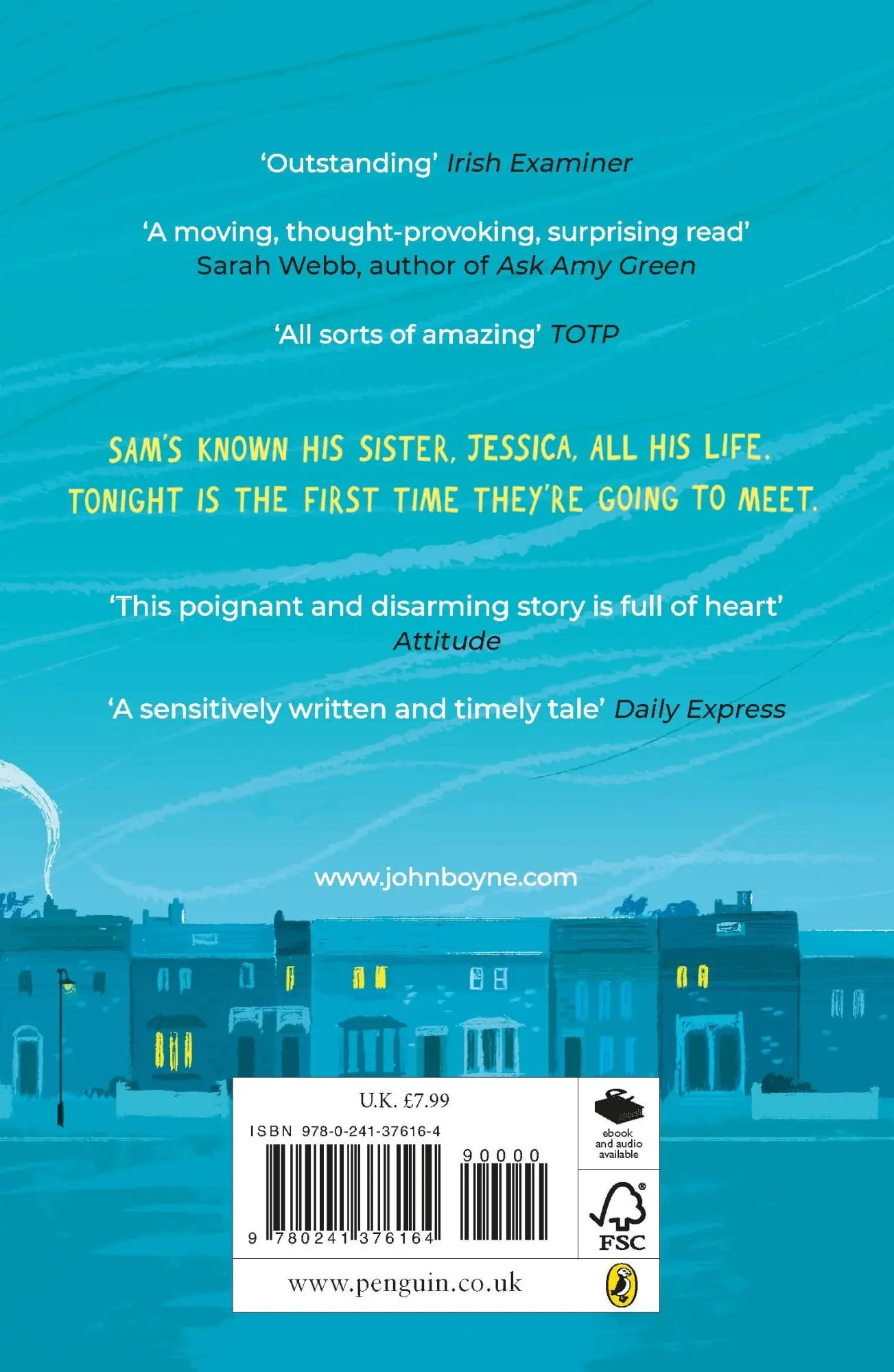 Rückseite: 9780241376164 | My Brother's Name is Jessica | John Boyne | Taschenbuch | 256 S.