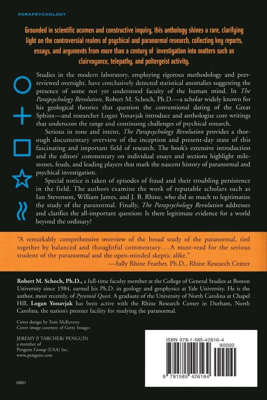 Rückseite: 9781585426164 | The Parapsychology Revolution | Robert M. Schoch (u. a.) | Taschenbuch