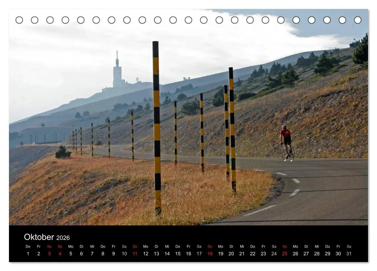 Bild: 9783516226164 | Alpenpässe auf dem Rennrad Vol. 1 (Tischkalender 2026 DIN A5 quer),...