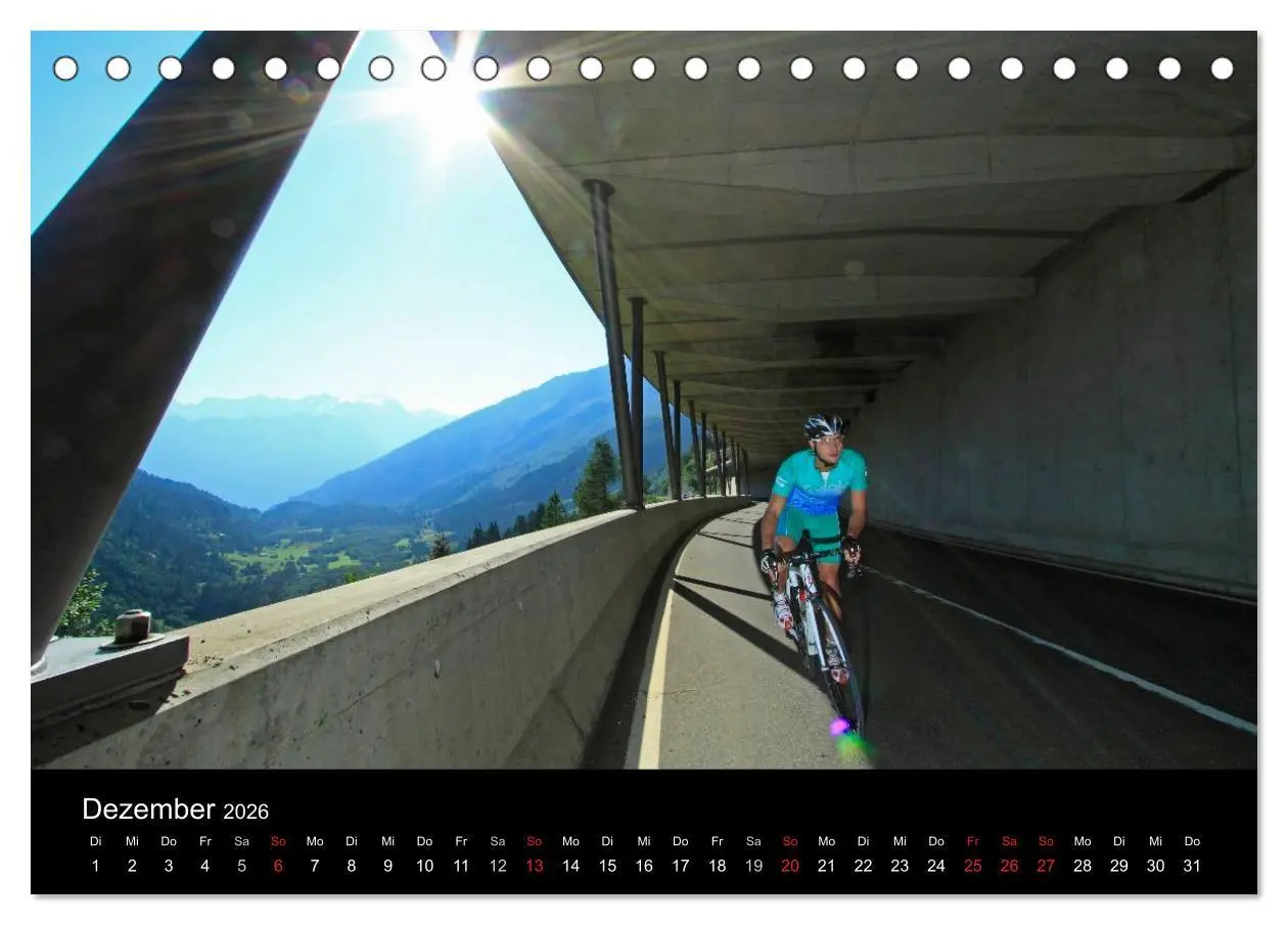 Bild: 9783516226164 | Alpenpässe auf dem Rennrad Vol. 1 (Tischkalender 2026 DIN A5 quer),...