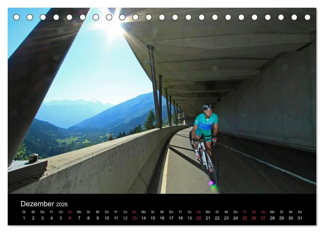 Bild: 9783516226164 | Alpenpässe auf dem Rennrad Vol. 1 (Tischkalender 2026 DIN A5 quer),...