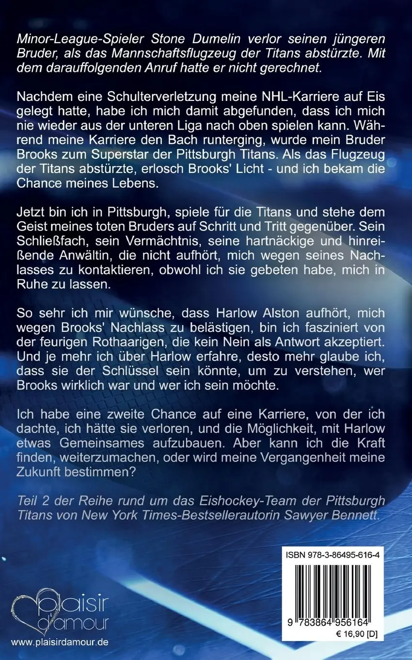Rückseite: 9783864956164 | Stone (Pittsburgh Titans Team Teil 2) | Sawyer Bennett | Taschenbuch