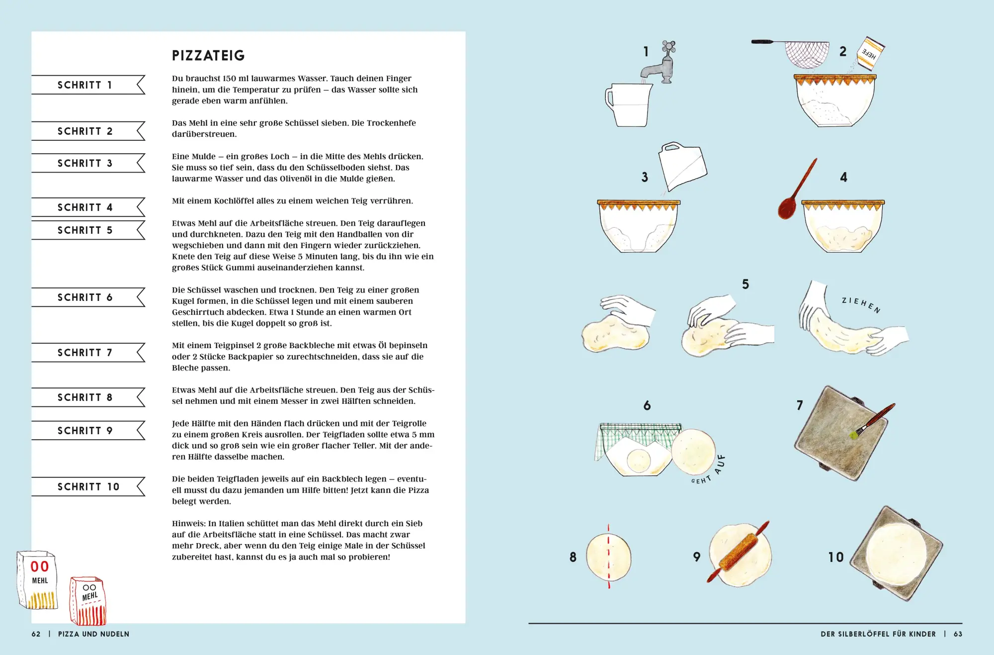 Bild: 9783947426164 | Der Silberlöffel für Kinder | Lieblingsrezepte aus Italien | Buch