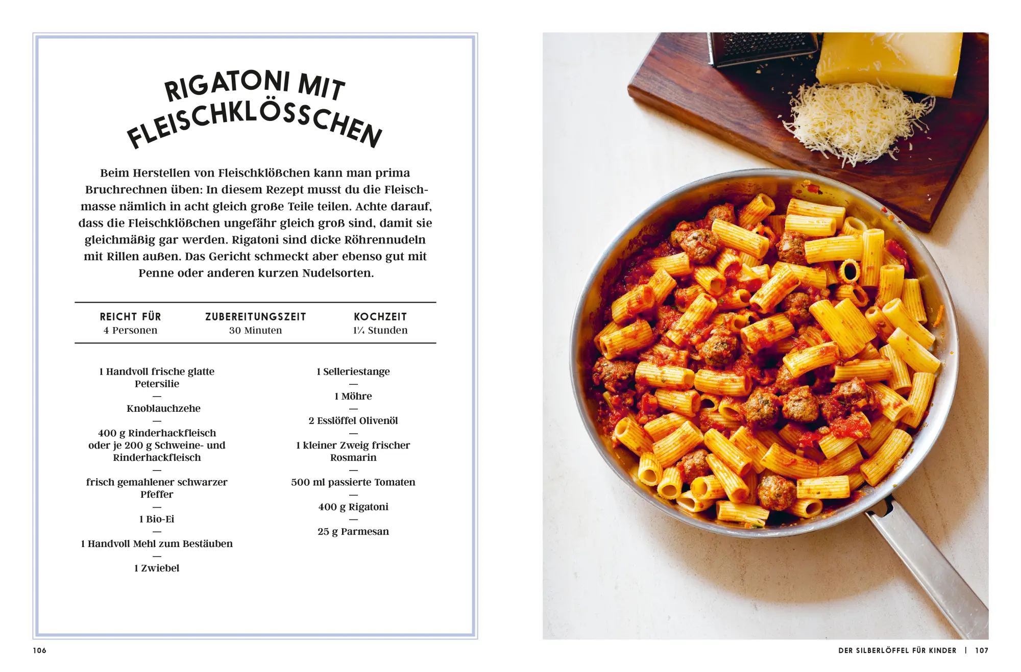 Bild: 9783947426164 | Der Silberlöffel für Kinder | Lieblingsrezepte aus Italien | Buch