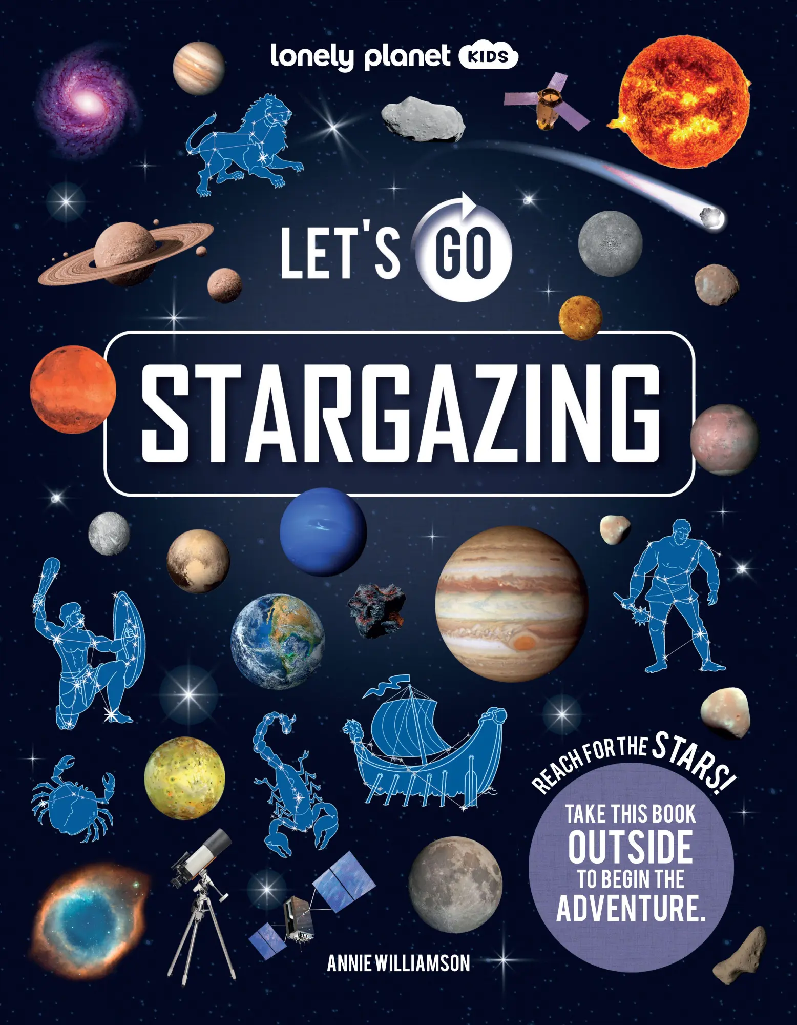 Cover: 9781837586264 | Lonely Planet Kids Let's Go Stargazing | Annie Williamson | Buch