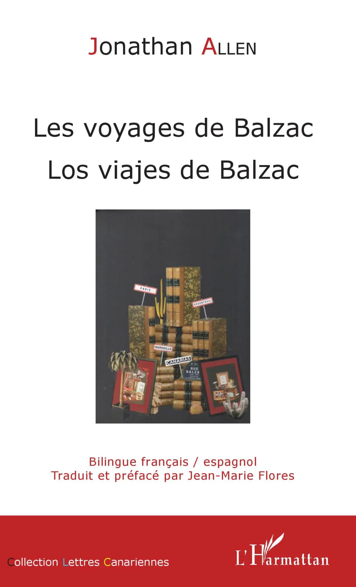 Cover: 9782343136264 | Les voyages de Balzac | Jonathan Allen | Taschenbuch | 234 S. | 2020