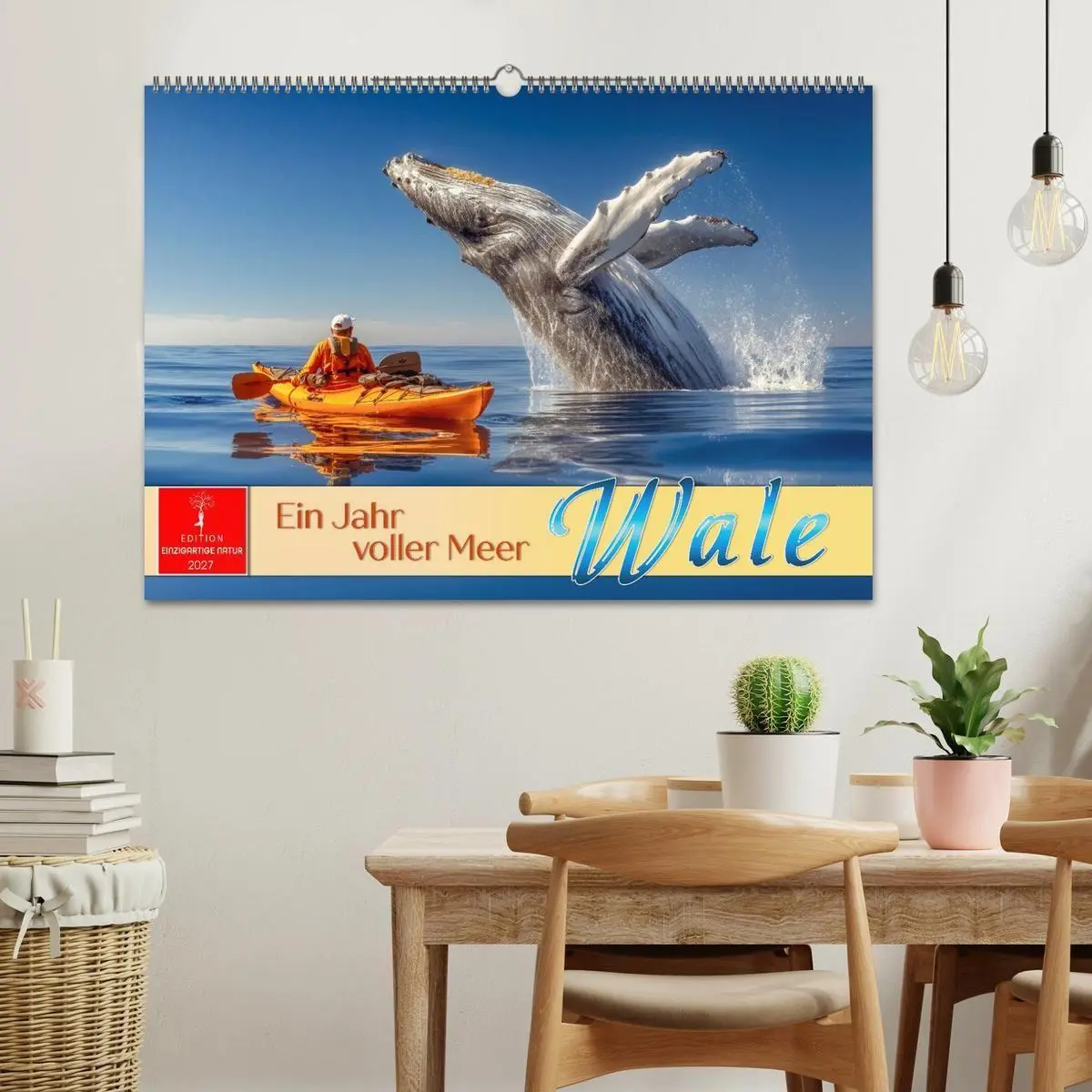 Bild: 9783516906264 | Wale - ein Jahr voller Meer (Wandkalender 2027 DIN A2 quer),...