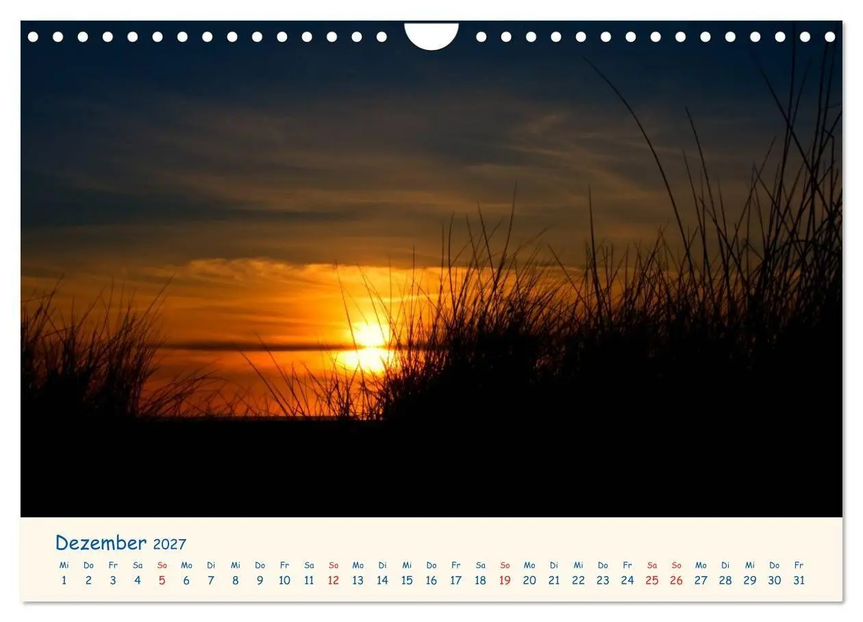 Bild: 9783594126264 | Urlaub auf Borkum (Wandkalender 2027 DIN A4 quer), CALVENDO...