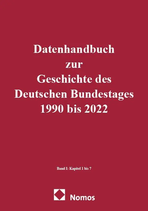 Cover: 9783756036264 | Datenhandbuch zur Geschichte des Deutschen Bundestages 1990 bis...