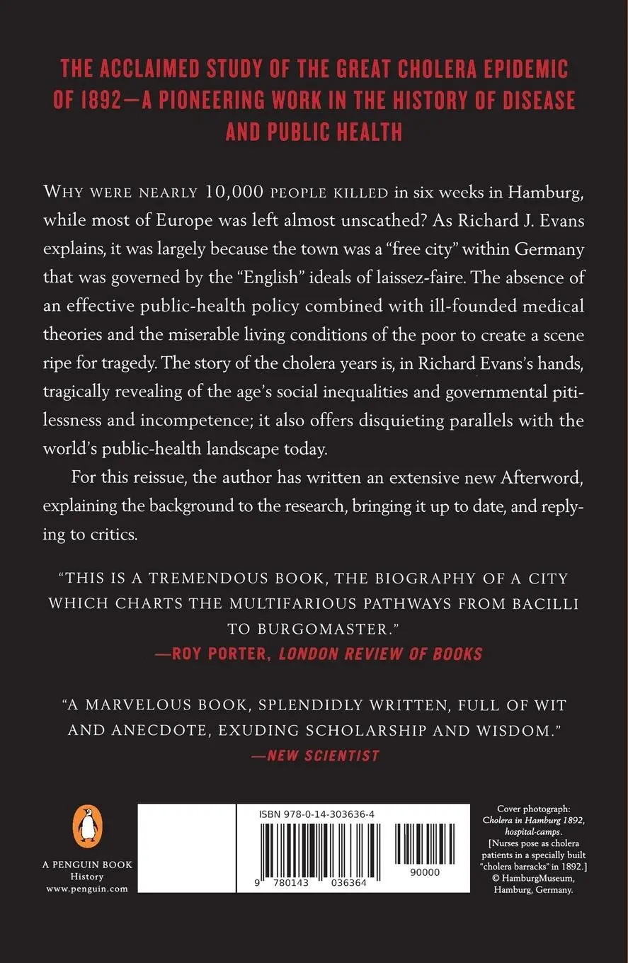 Rückseite: 9780143036364 | Death in Hamburg | Society and Politics in the Cholera Years | Evans