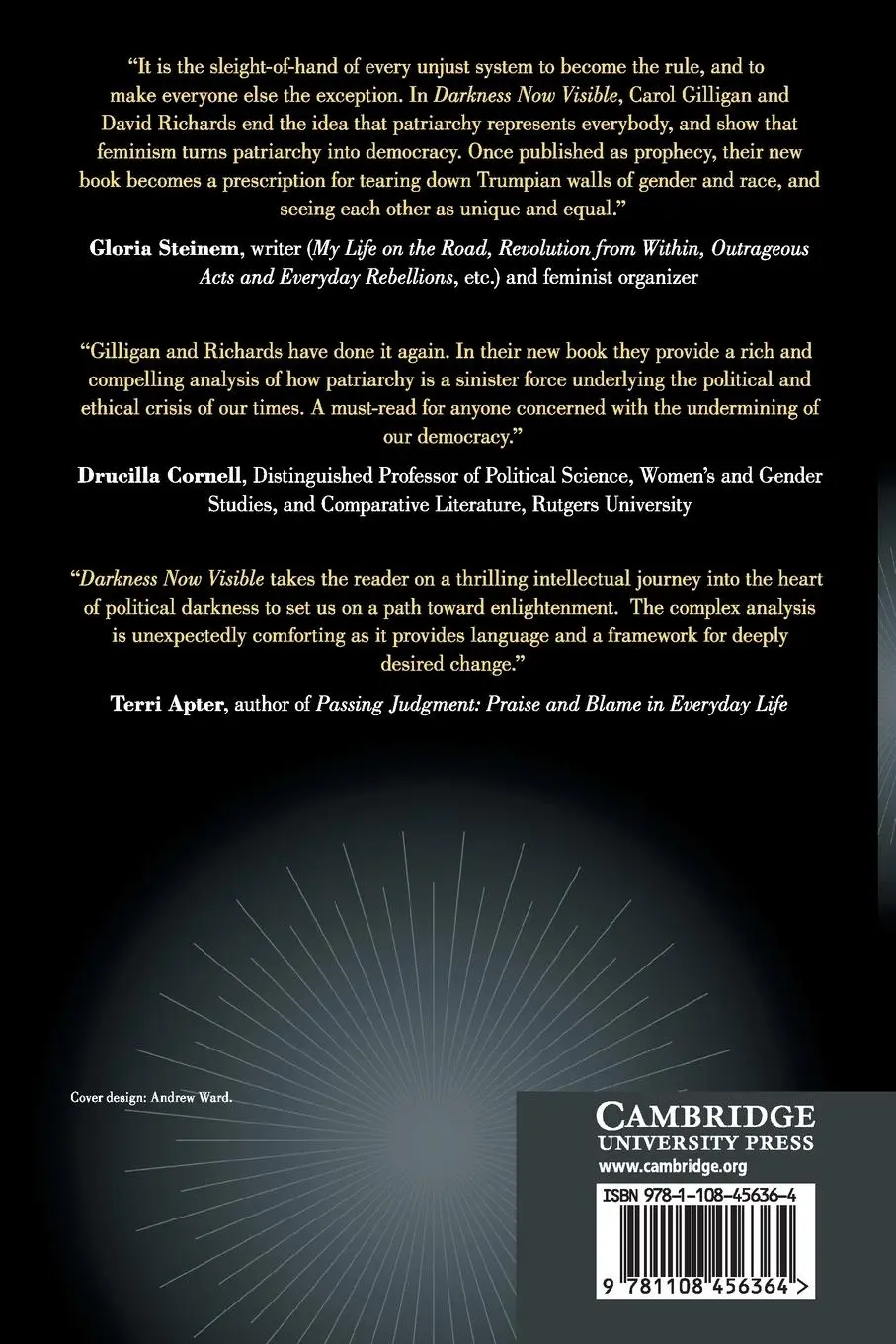 Rückseite: 9781108456364 | Darkness Now Visible | Carol Gilligan (u. a.) | Taschenbuch | Englisch