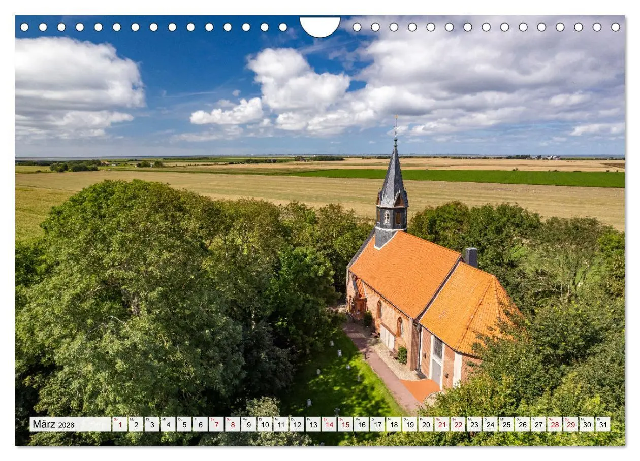 Bild: 9783457356364 | Schleswig-Holstein - Nordfriesland (Wandkalender 2026 DIN A4 quer),...