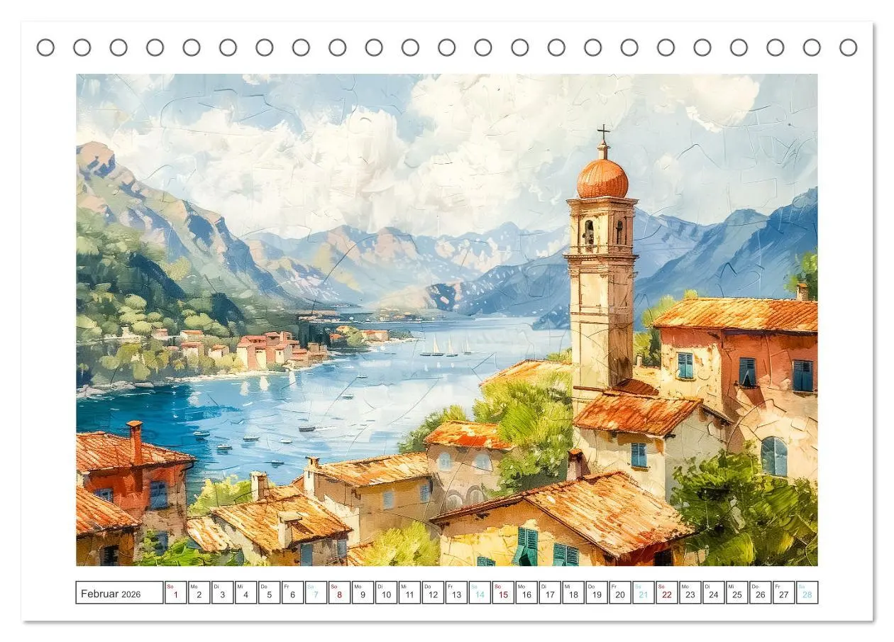 Bild: 9783457426364 | Mediterrane Landschaften (Tischkalender 2026 DIN A5 quer), CALVENDO...