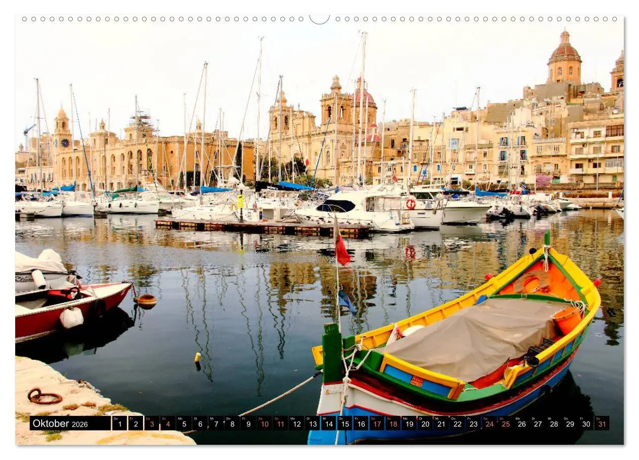 Bild: 9783516066364 | Malta - Juwel im Mittelmeer (hochwertiger Premium Wandkalender 2026...