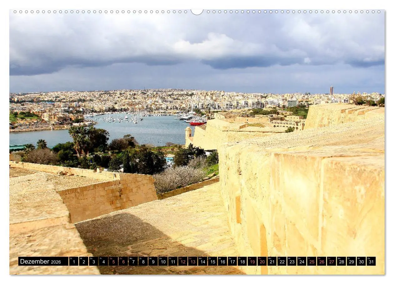 Bild: 9783516066364 | Malta - Juwel im Mittelmeer (hochwertiger Premium Wandkalender 2026...