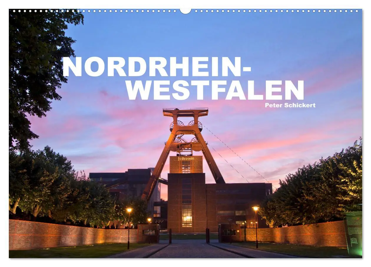 Cover: 9783516206364 | Nordrhein-Westfalen (Wandkalender 2026 DIN A2 quer), CALVENDO...