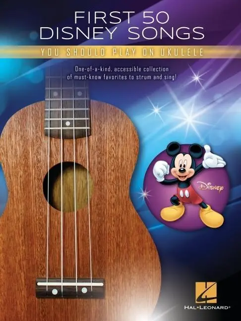 Cover: 9781540086464 | First 50 Disney Songs You Should Play on Ukulele Songbook | Corp